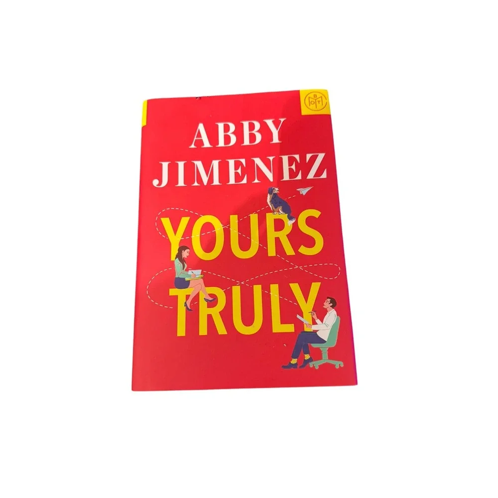 Abby Jimenez Yours Truly Hardcover Book of the Month BOTM 2023 Romance ISBN